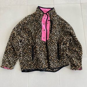 AE fleece button jacket